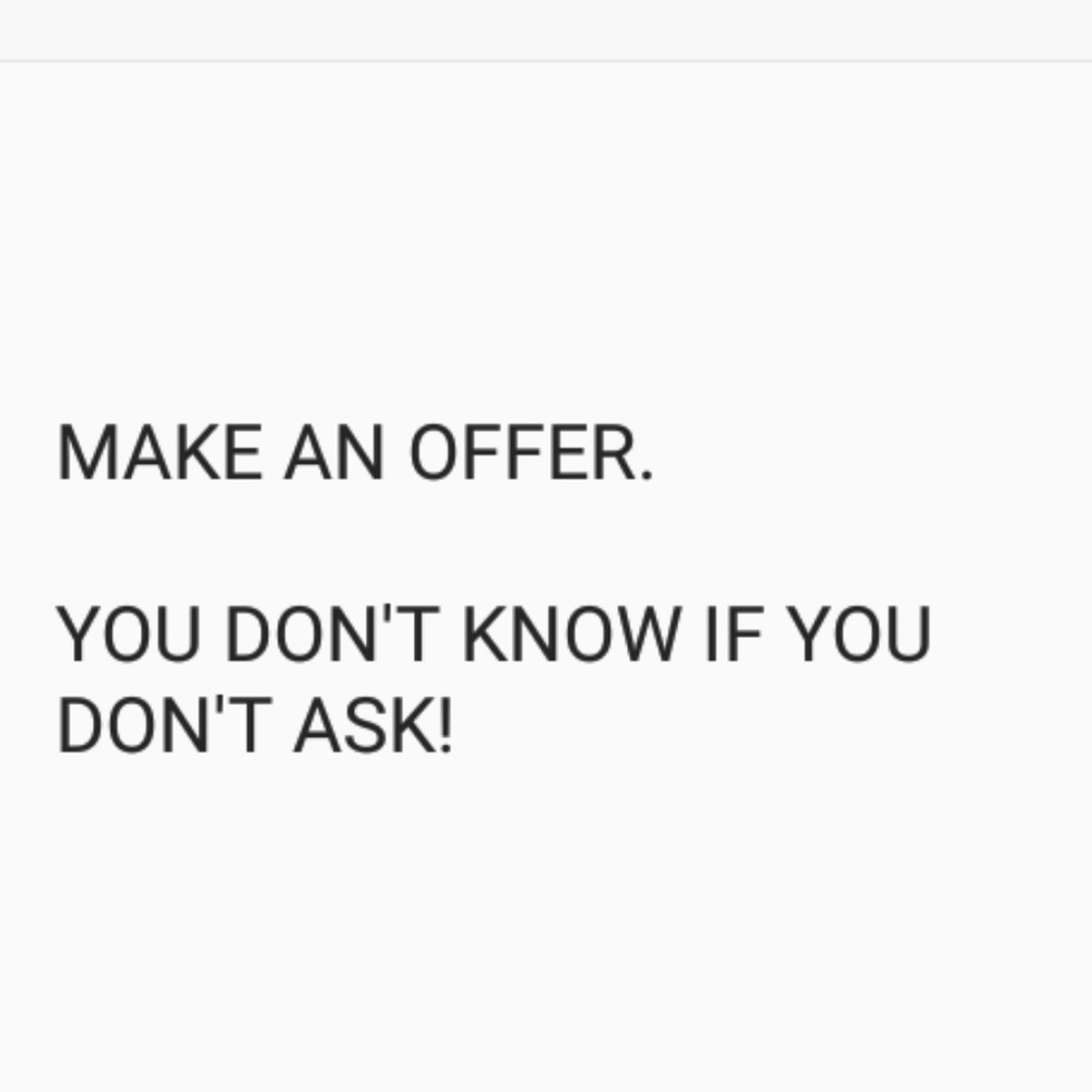 Offers welcome